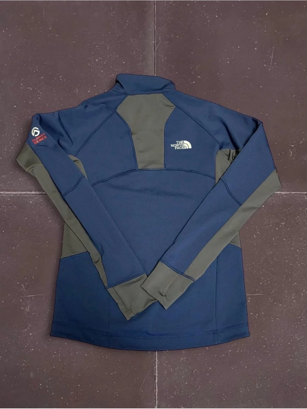 The North Face Men's Blue Full-Zip Performance Jacket. Summit series